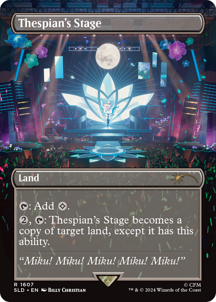 Thespian's Stage (Rainbow Foil) [Secret Lair Drop Series] | Exor Games Truro