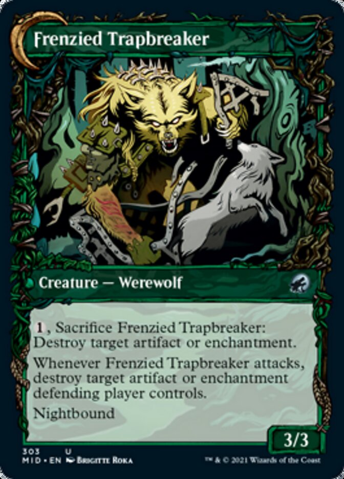 Outland Liberator // Frenzied Trapbreaker (Showcase Equinox) [Innistrad: Midnight Hunt] | Exor Games Truro