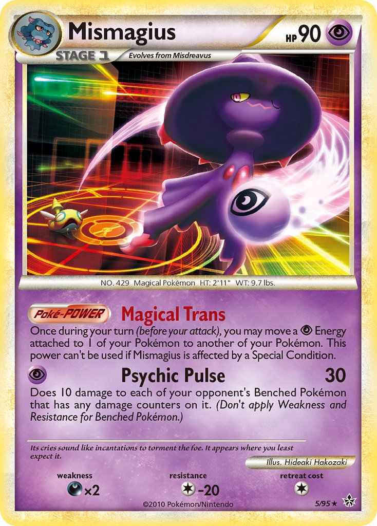 Mismagius (5/95) (Theme Deck Exclusive) [HeartGold & SoulSilver: Unleashed] | Exor Games Truro