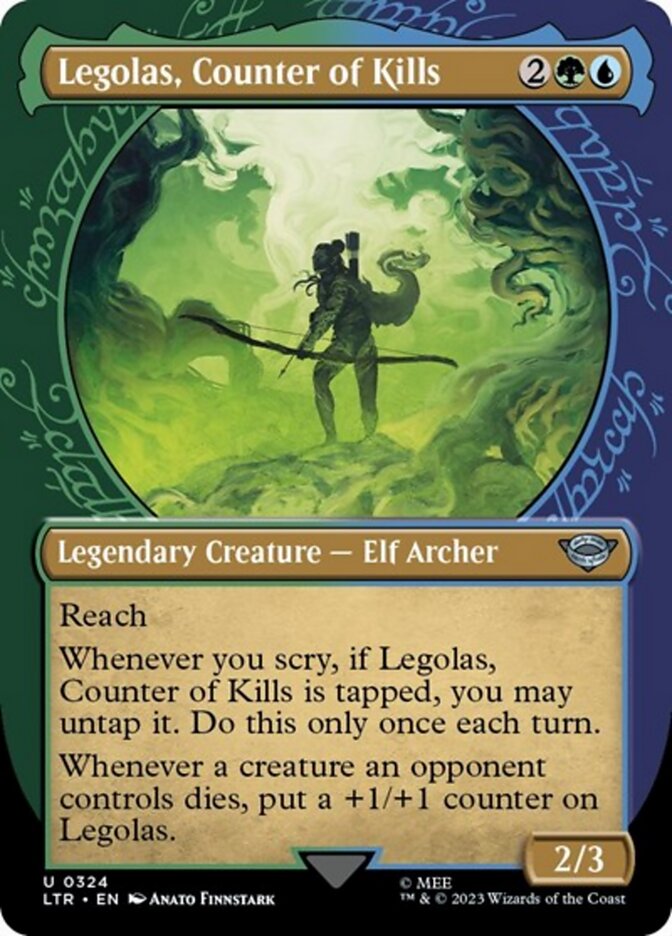 Legolas, Counter of Kills (Showcase Ring Frame) [The Lord of the Rings: Tales of Middle-Earth] | Exor Games Truro