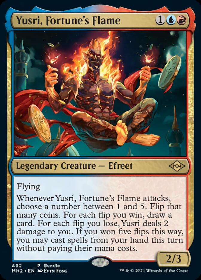 Yusri, Fortune's Flame (Bundle) [Modern Horizons 2] | Exor Games Truro