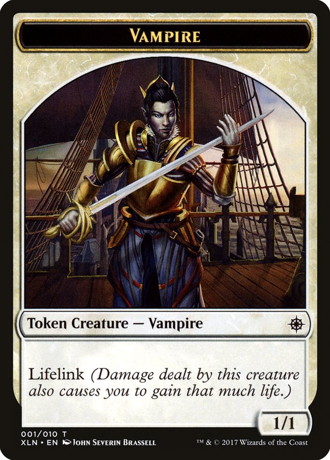 Vampire Token [Ixalan Tokens] | Exor Games Truro