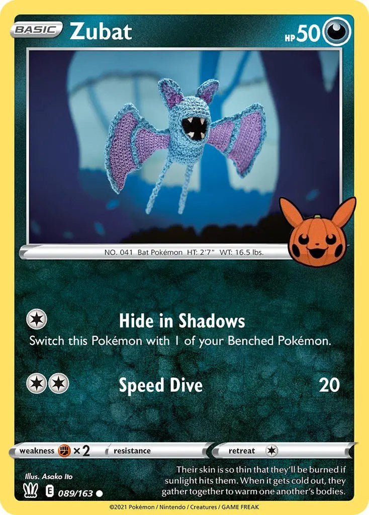 Zubat (089/163) [Trick or Trade] | Exor Games Truro