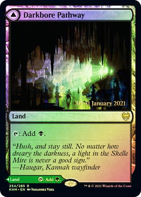 Darkbore Pathway // Slitherbore Pathway [Kaldheim Prerelease Promos] | Exor Games Truro