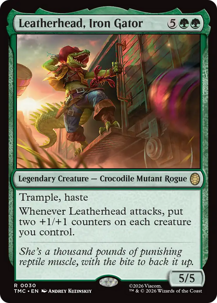 Leatherhead, Iron Gator [Teenage Mutant Ninja Turtles Commander] | Exor Games Truro