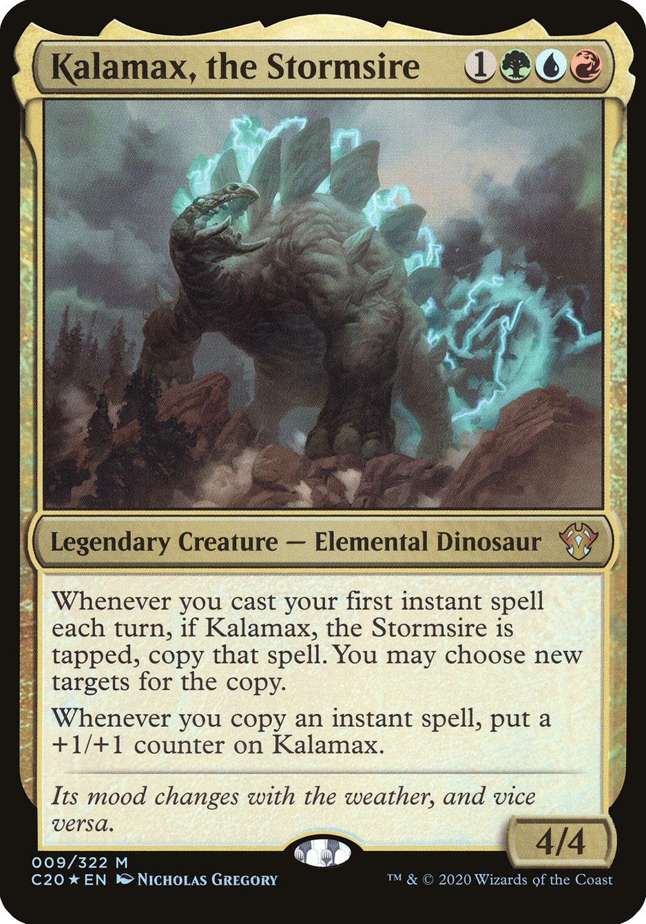 Kalamax, the Stormsire (Oversized) [Commander 2020 Oversized] | Exor Games Truro