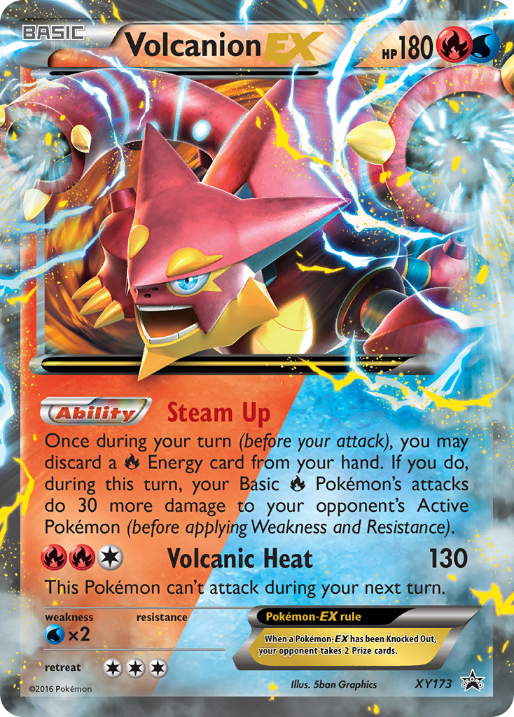 Volcanion EX (XY173) [XY: Black Star Promos] | Exor Games Truro