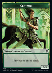 Horror // Centaur Double-Sided Token [Commander Legends: Battle for Baldur's Gate Tokens] | Exor Games Truro