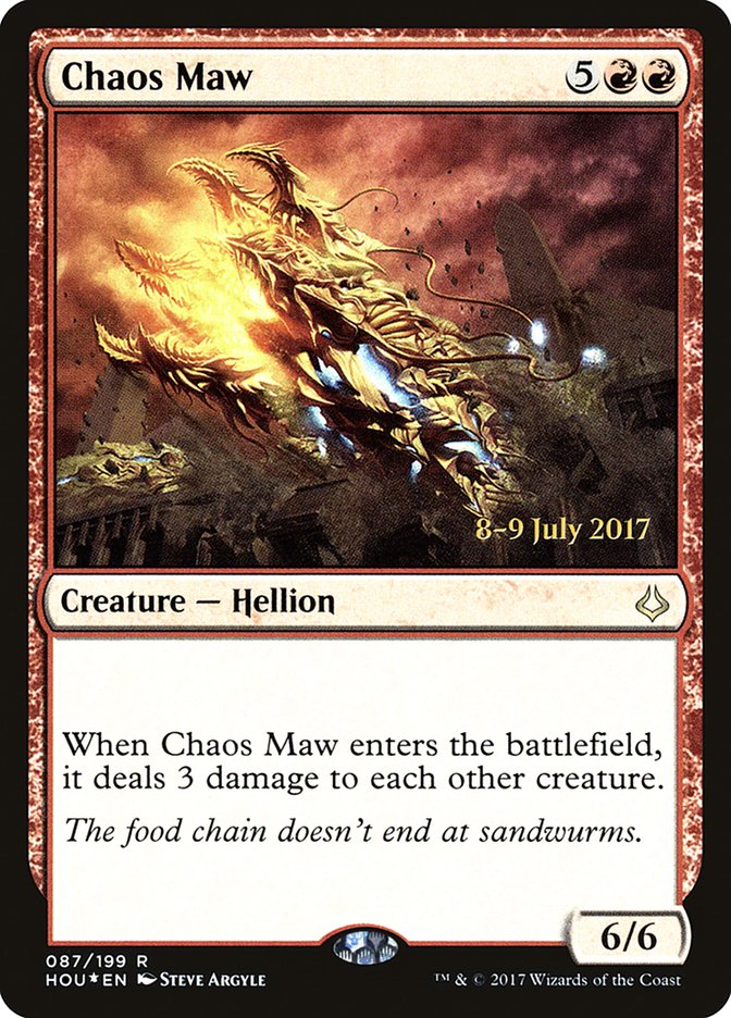 Chaos Maw [Hour of Devastation Prerelease Promos] | Exor Games Truro