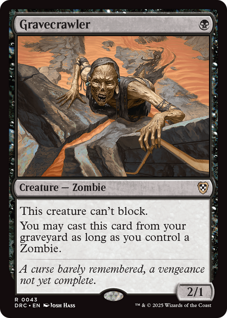 Gravecrawler [Aetherdrift Commander] | Exor Games Truro