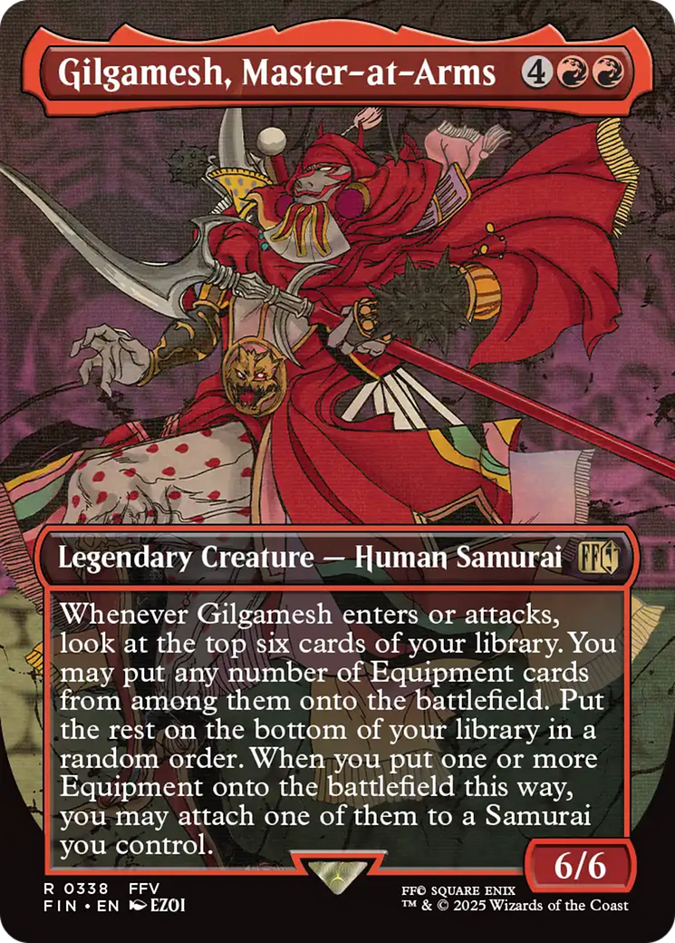 Gilgamesh, Master-at-Arms (Borderless) [FINAL FANTASY] | Exor Games Truro