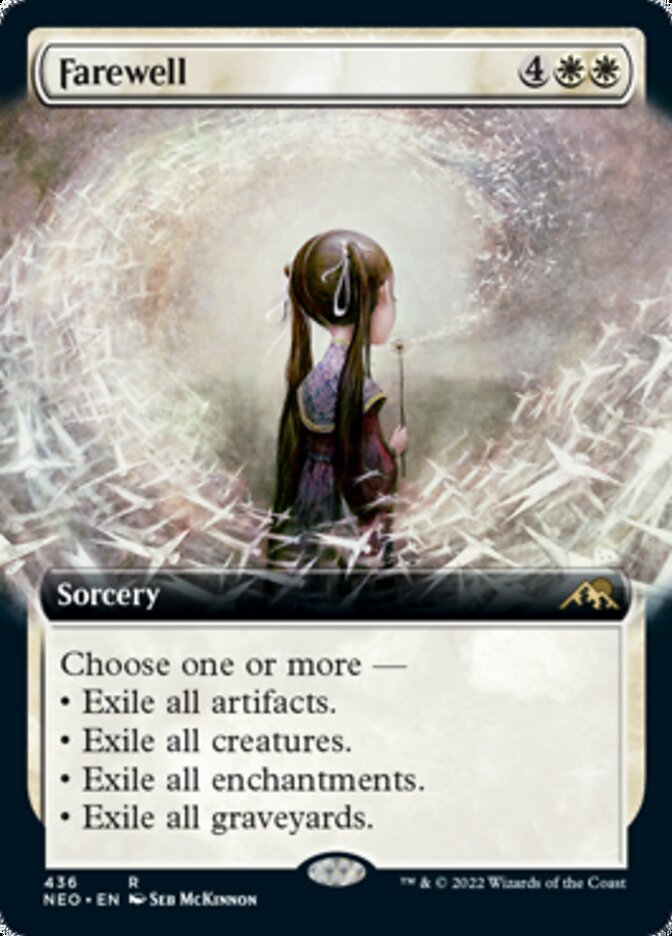 Farewell (Extended Art) [Kamigawa: Neon Dynasty] | Exor Games Truro