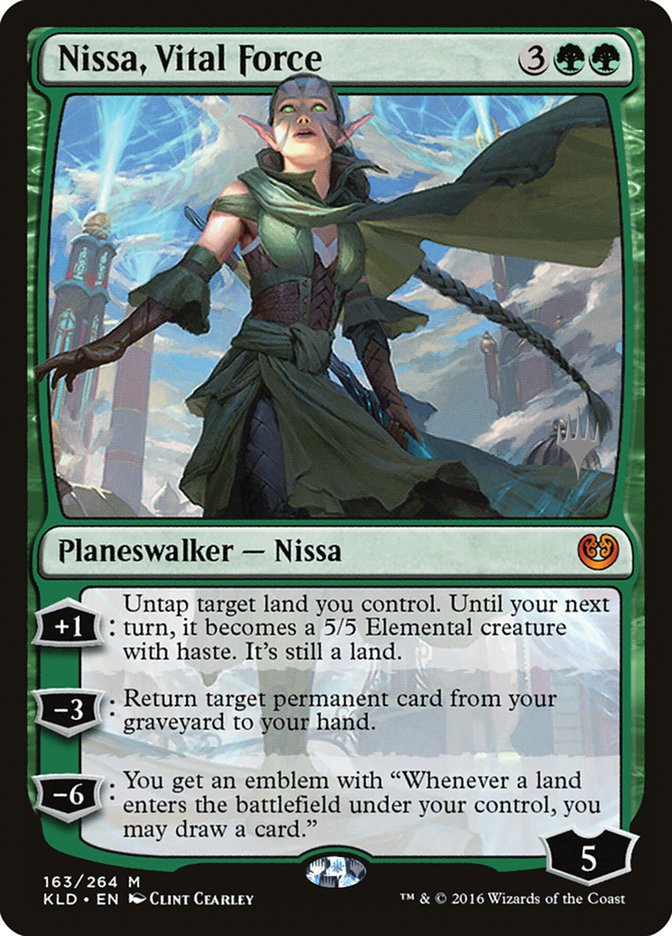 Nissa, Vital Force (Promo Pack) [Kaladesh Promos] | Exor Games Truro