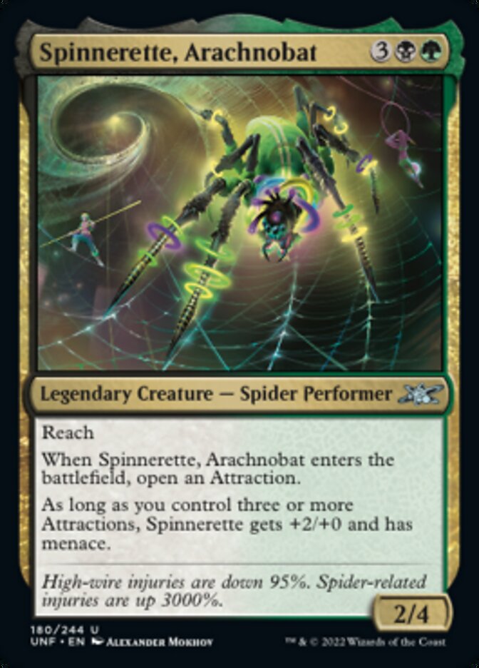 Spinnerette, Arachnobat [Unfinity] | Exor Games Truro