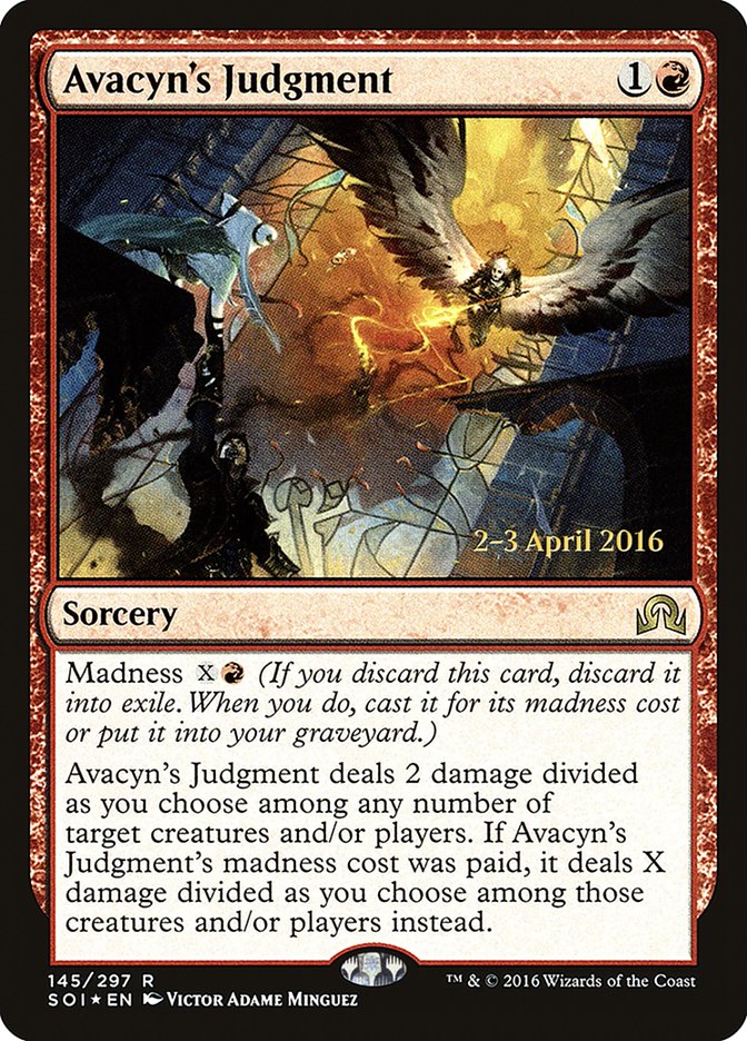 Avacyn's Judgment [Shadows over Innistrad Prerelease Promos] | Exor Games Truro