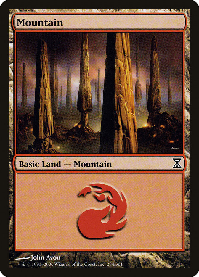 Mountain (294) [Time Spiral] | Exor Games Truro