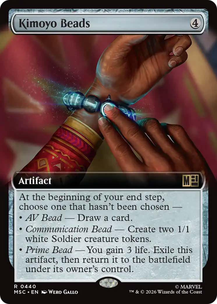 Kimoyo Beads (Extended Art) [Marvel Super Heroes Commander] | Exor Games Truro