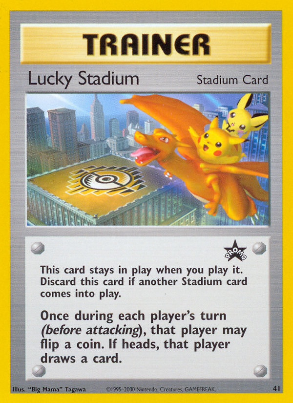 Lucky Stadium (41) [Wizards of the Coast: Black Star Promos] | Exor Games Truro