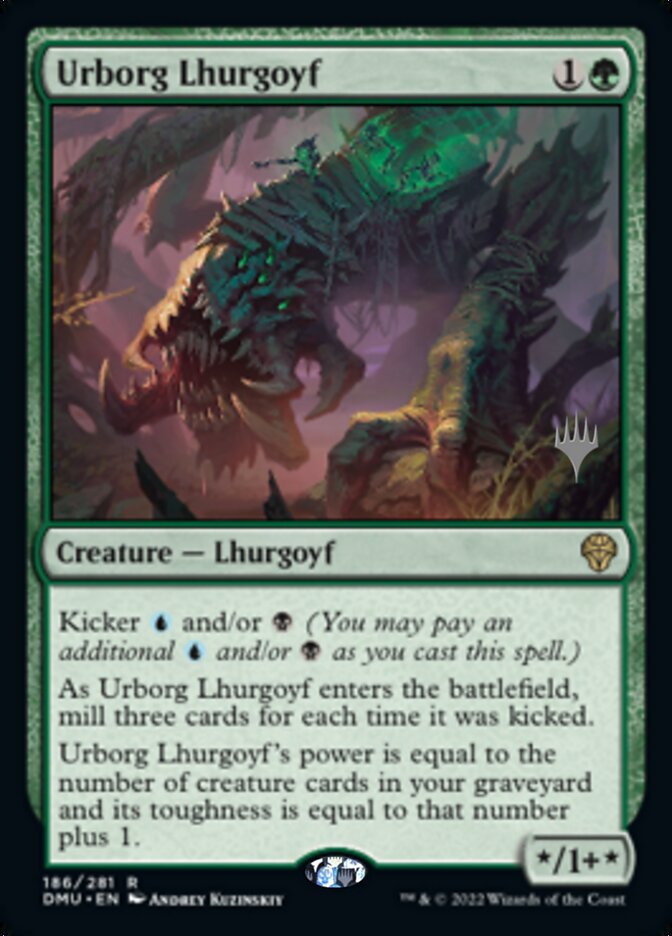 Urborg Lhurgoyf (Promo Pack) [Dominaria United Promos] | Exor Games Truro