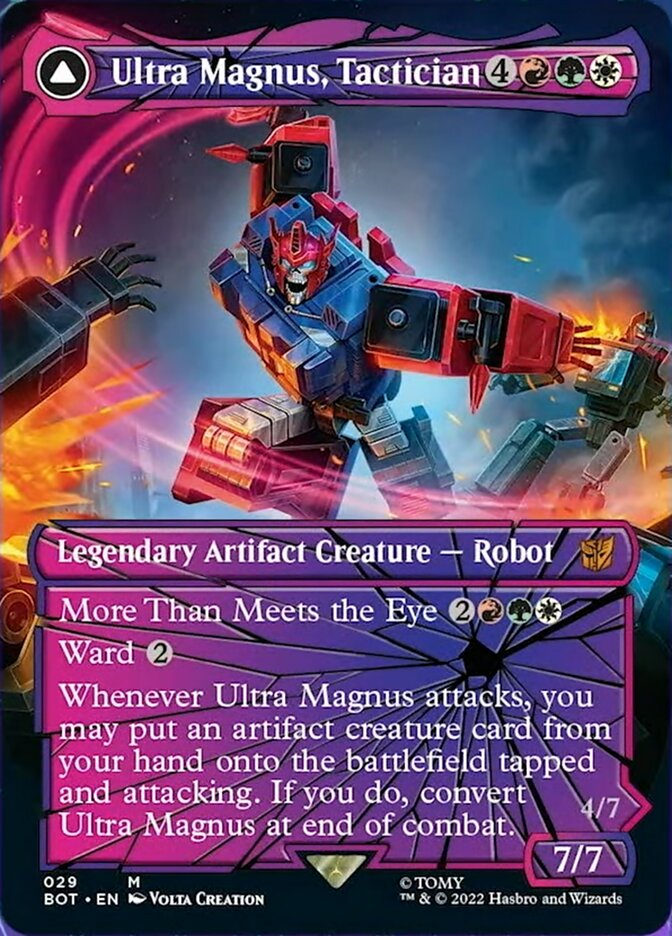 Ultra Magnus, Tactician // Ultra Magnus, Armored Carrier (Shattered Glass) [Transformers] | Exor Games Truro
