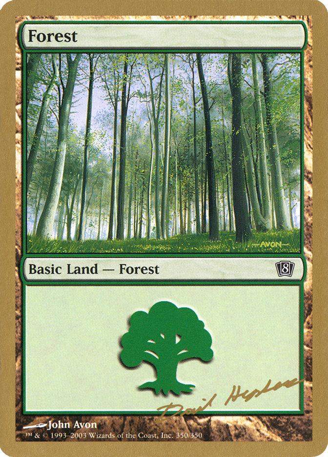 Forest (dh350) (Dave Humpherys) [World Championship Decks 2003] | Exor Games Truro