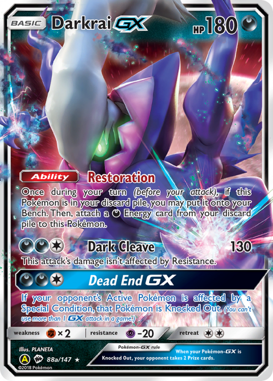 Darkrai GX (88a/147) [Alternate Art Promos] | Exor Games Truro