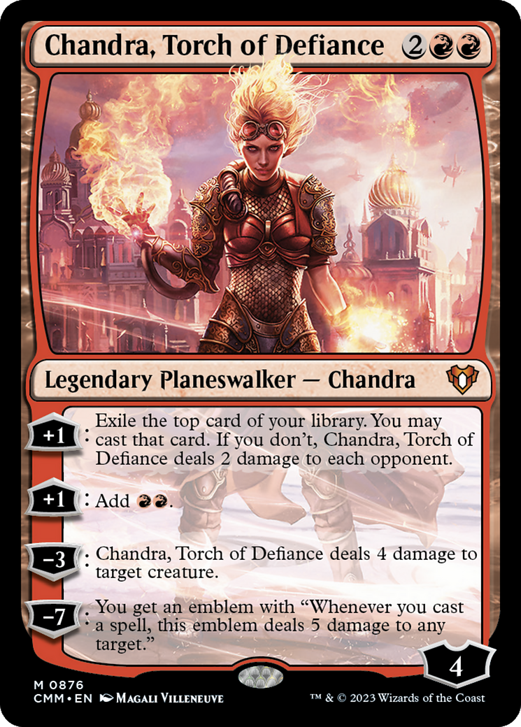 Chandra, Torch of Defiance [Commander Masters] | Exor Games Truro