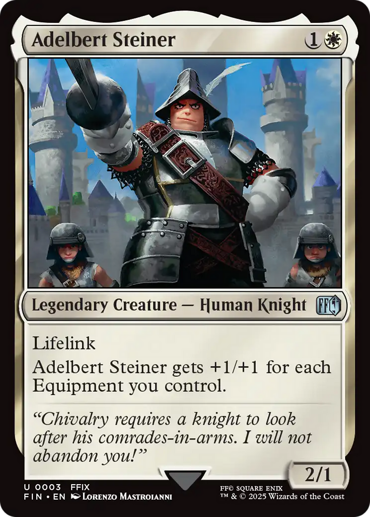 Adelbert Steiner [FINAL FANTASY] | Exor Games Truro