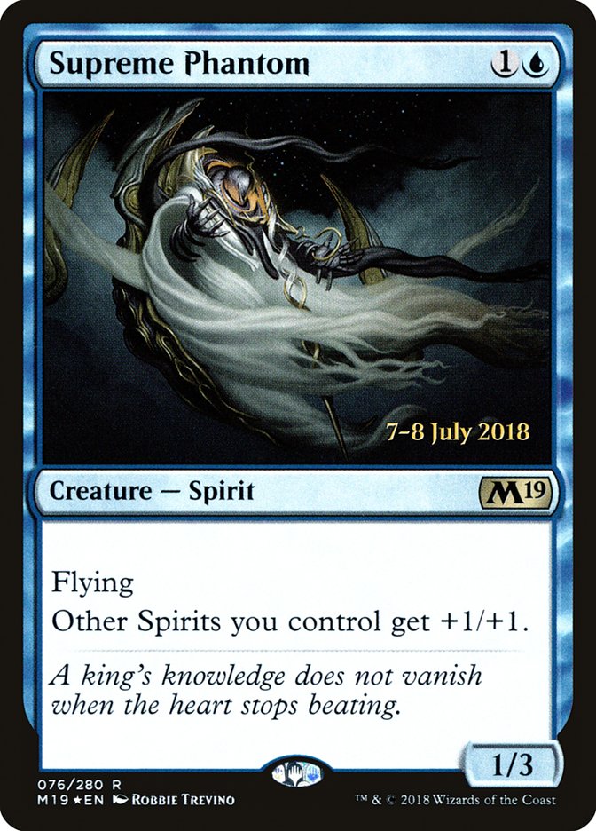 Supreme Phantom [Core Set 2019 Prerelease Promos] | Exor Games Truro