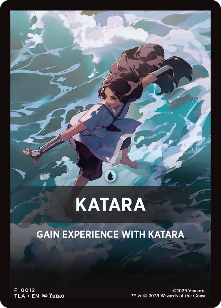 Katara Theme Card [Avatar: The Last Airbender Tokens] | Exor Games Truro