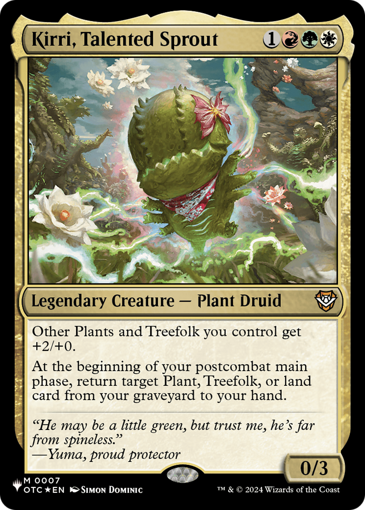 Kirri, Talented Sprout (OTC) [The List] | Exor Games Truro