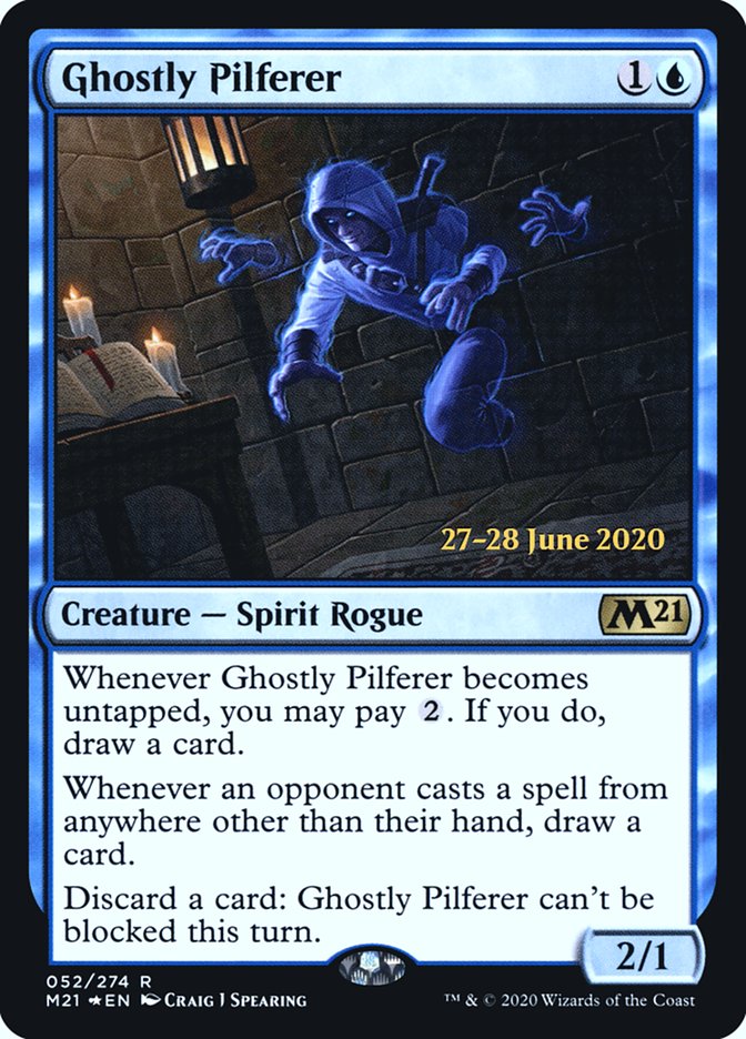 Ghostly Pilferer [Core Set 2021 Prerelease Promos] | Exor Games Truro