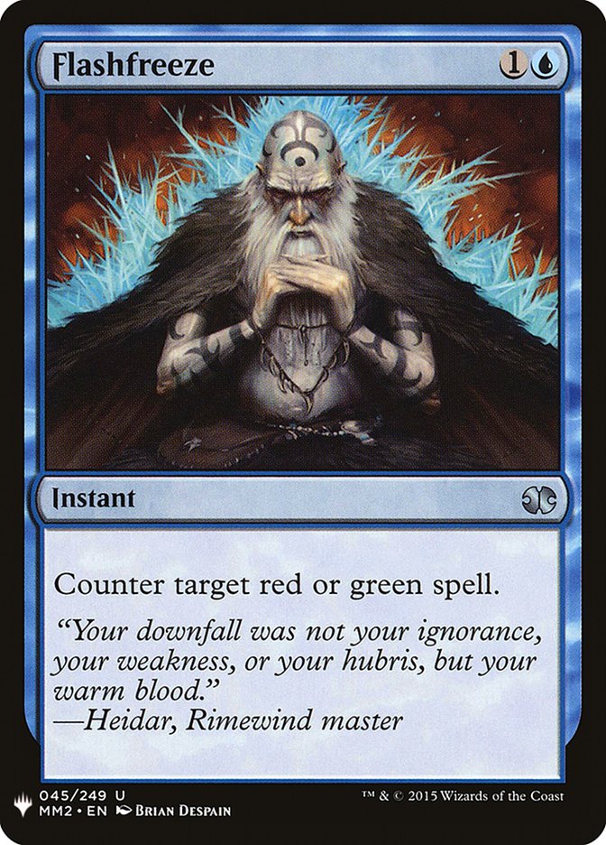 Flashfreeze [Mystery Booster] | Exor Games Truro
