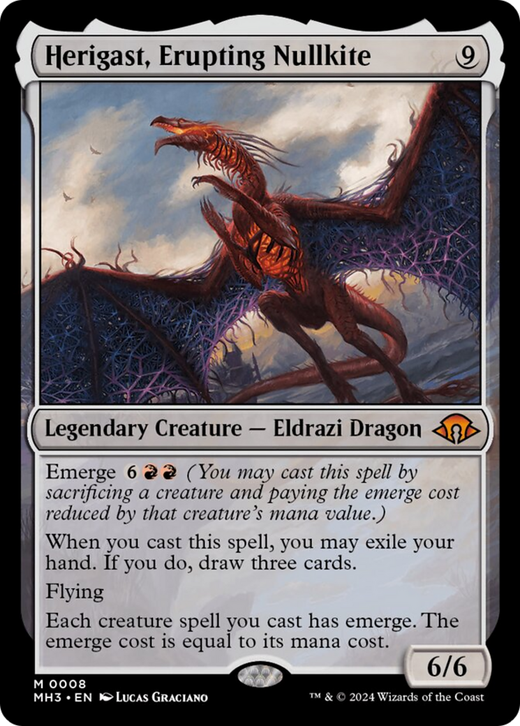 Herigast, Erupting Nullkite [Modern Horizons 3] | Exor Games Truro