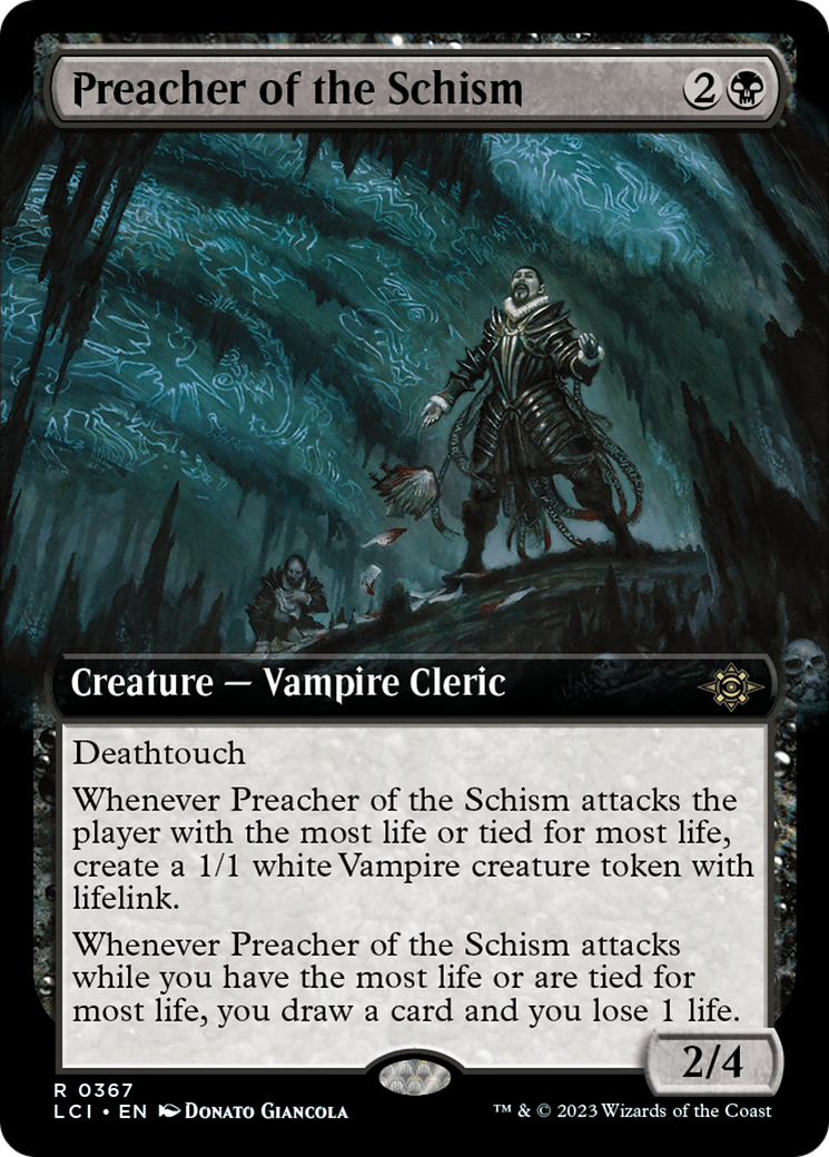 Preacher of the Schism (Extended Art) [The Lost Caverns of Ixalan] | Exor Games Truro