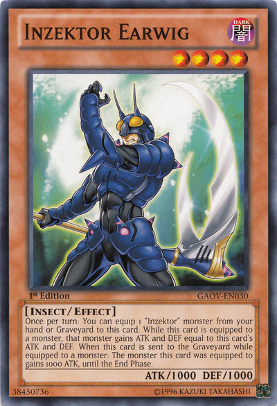 Inzektor Earwig [GAOV-EN030] Common | Exor Games Truro