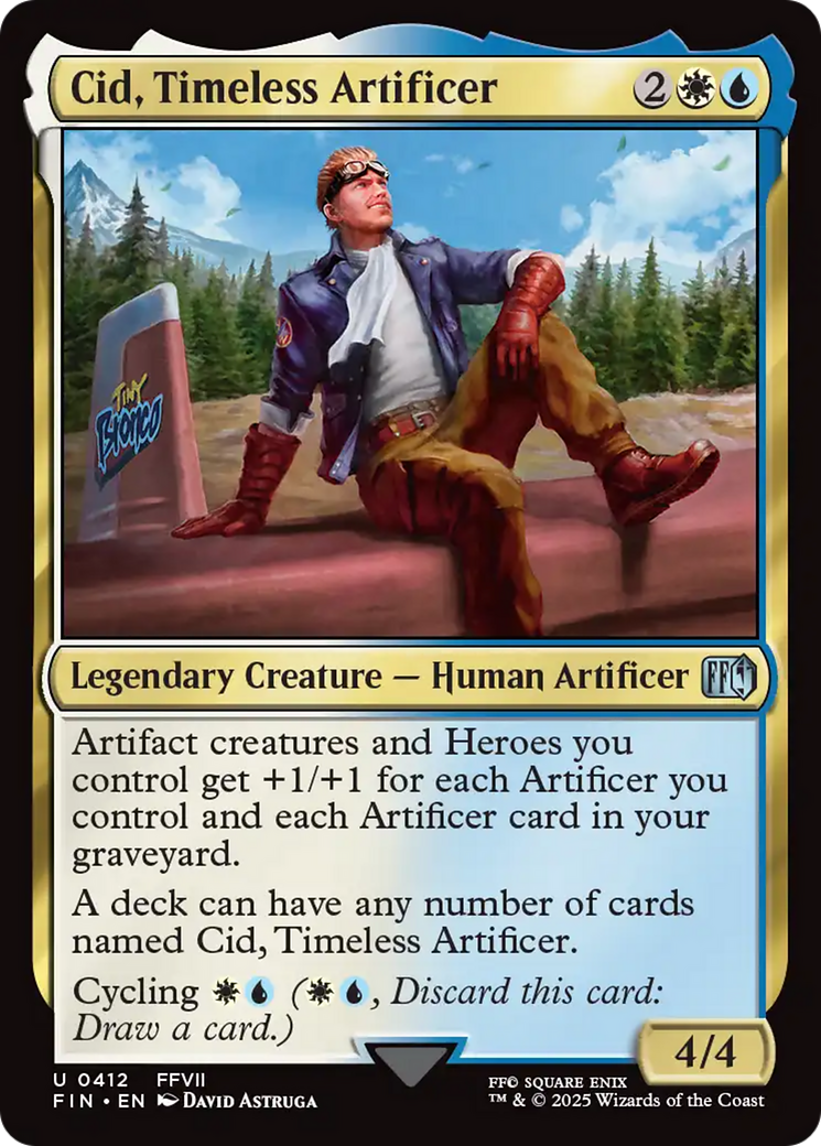 Cid, Timeless Artificer (0412) [FINAL FANTASY] | Exor Games Truro