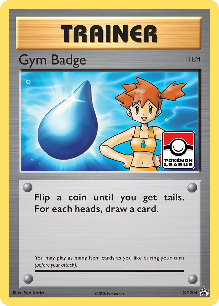 Gym Badge (XY204) (Misty) [XY: Black Star Promos] | Exor Games Truro