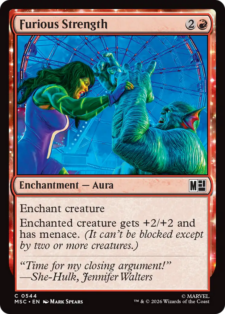 Furious Strength [Marvel Super Heroes Commander] | Exor Games Truro