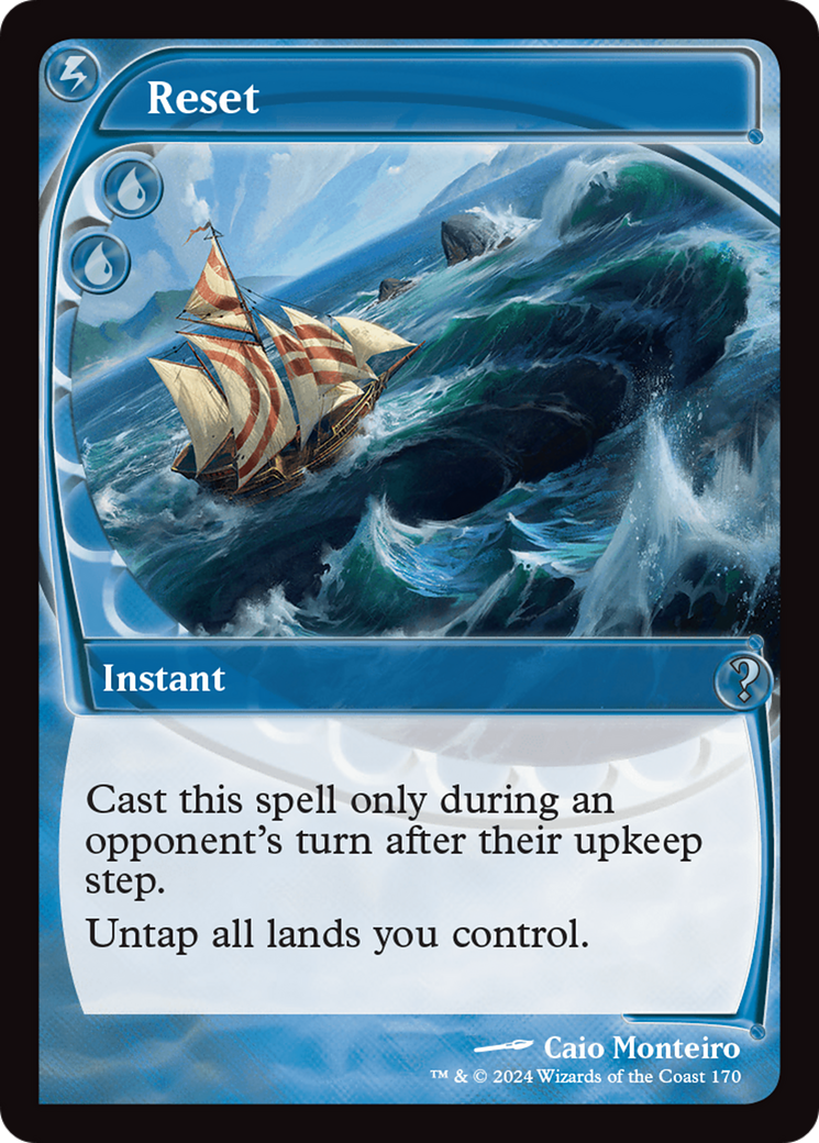 Reset (Future Sight) [Mystery Booster 2] | Exor Games Truro