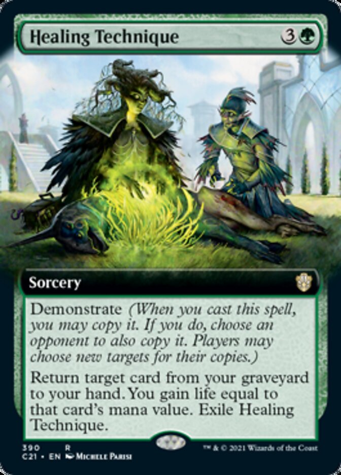 Healing Technique (Extended Art) [Commander 2021] | Exor Games Truro