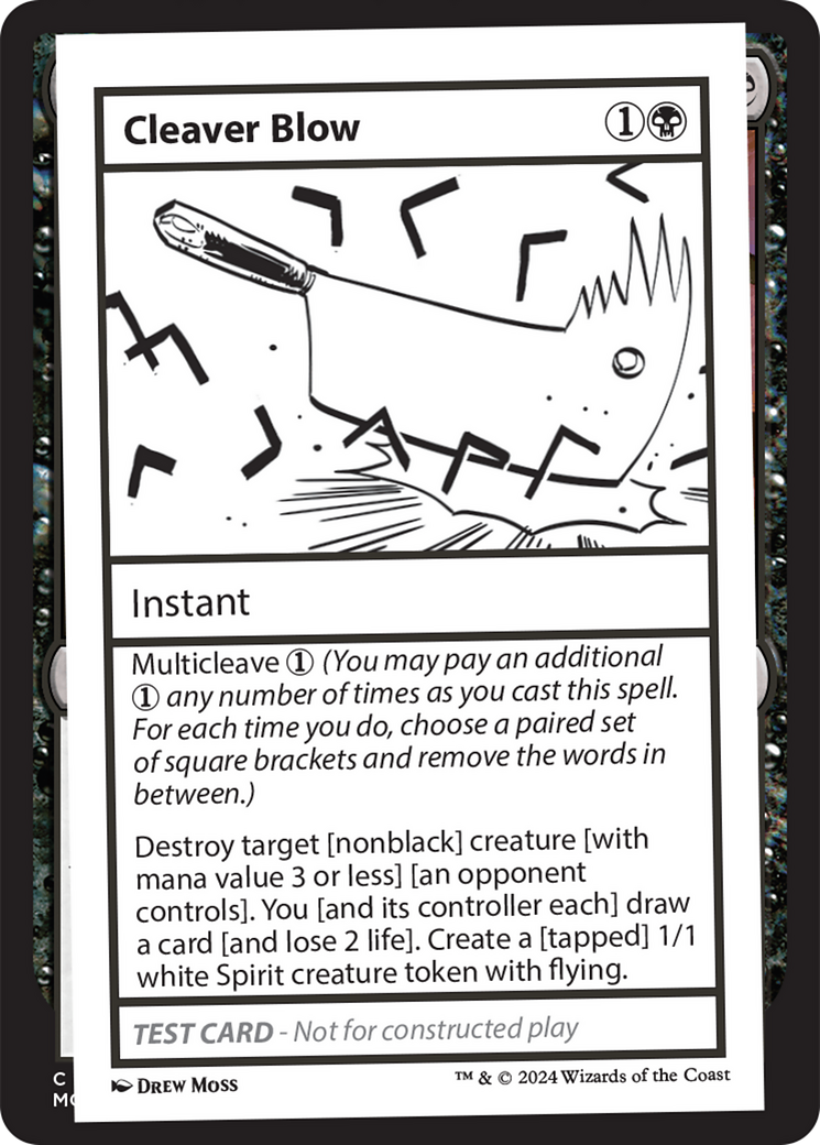 Cleaver Blow [Mystery Booster 2 Playtest Cards] | Exor Games Truro