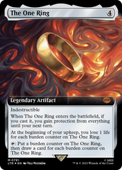 The One Ring (Extended Art) (Surge Foil) [The Lord of the Rings: Tales of Middle-Earth] | Exor Games Truro