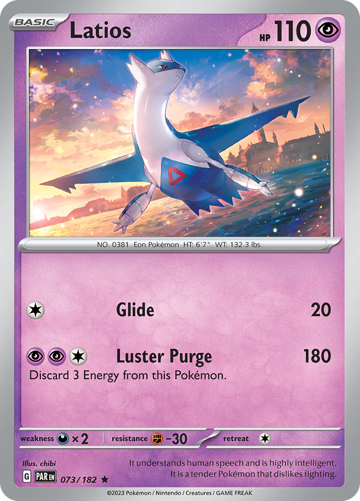 Latios (073/182) [Scarlet & Violet: Paradox Rift] | Exor Games Truro
