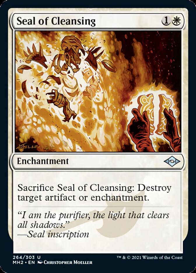 Seal of Cleansing (Foil Etched) [Modern Horizons 2] | Exor Games Truro