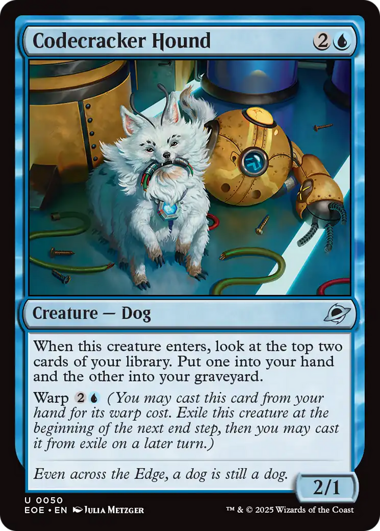 Codecracker Hound [Edge of Eternities] | Exor Games Truro