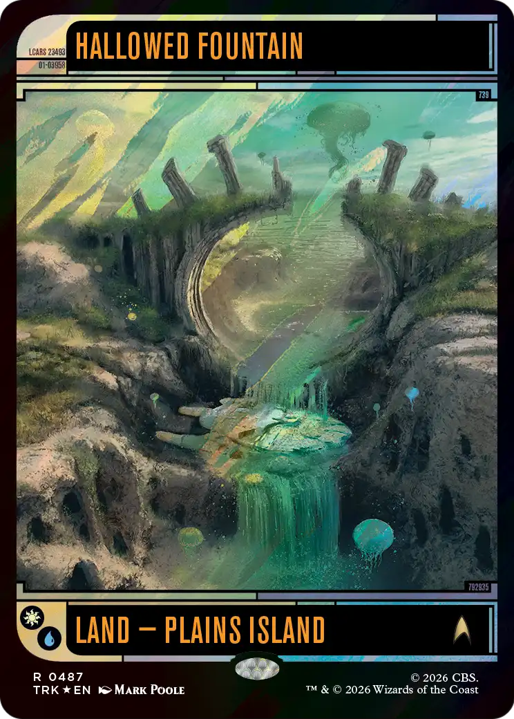 Hallowed Fountain (Surge Foil) [Star Trek] | Exor Games Truro