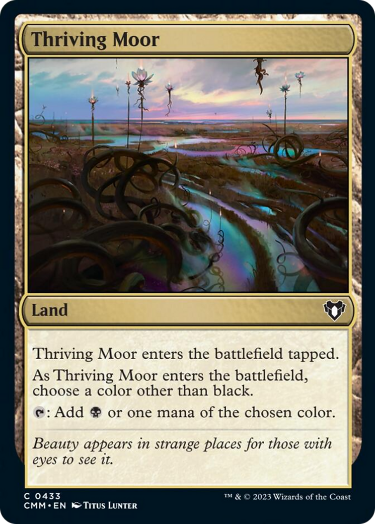 Thriving Moor [Commander Masters] | Exor Games Truro