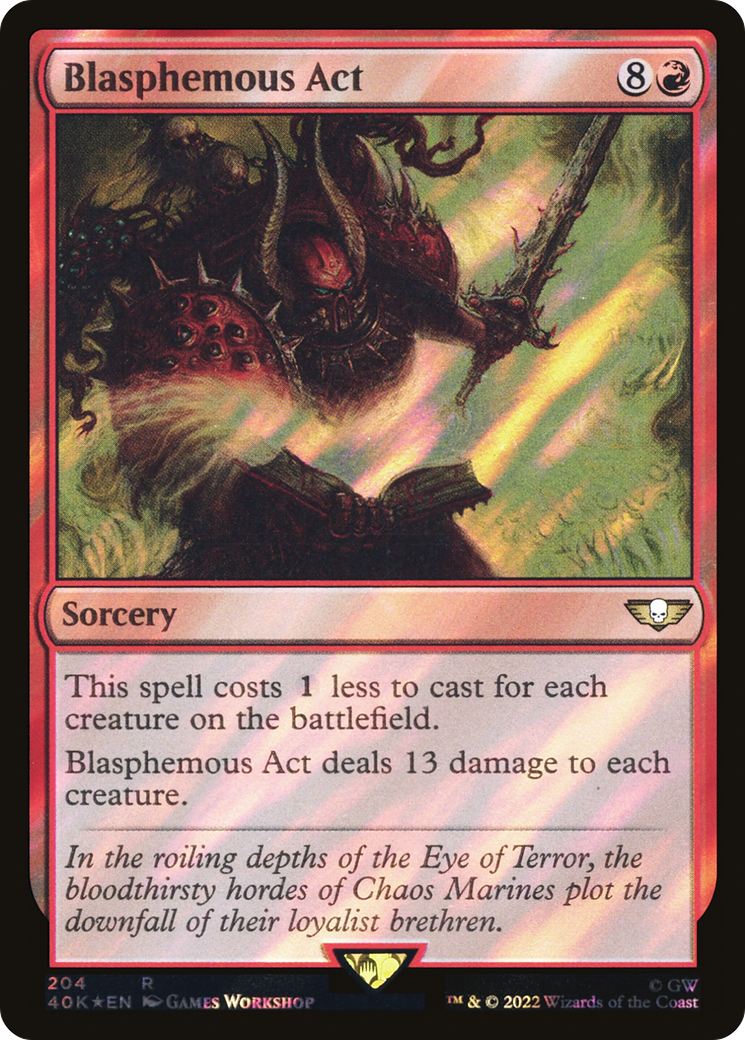 Blasphemous Edict [Edge of Eternities Promo Pack] | Exor Games Truro