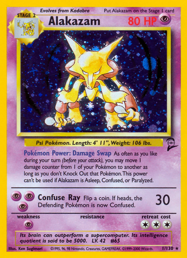 Alakazam (1/130) [Base Set 2] | Exor Games Truro